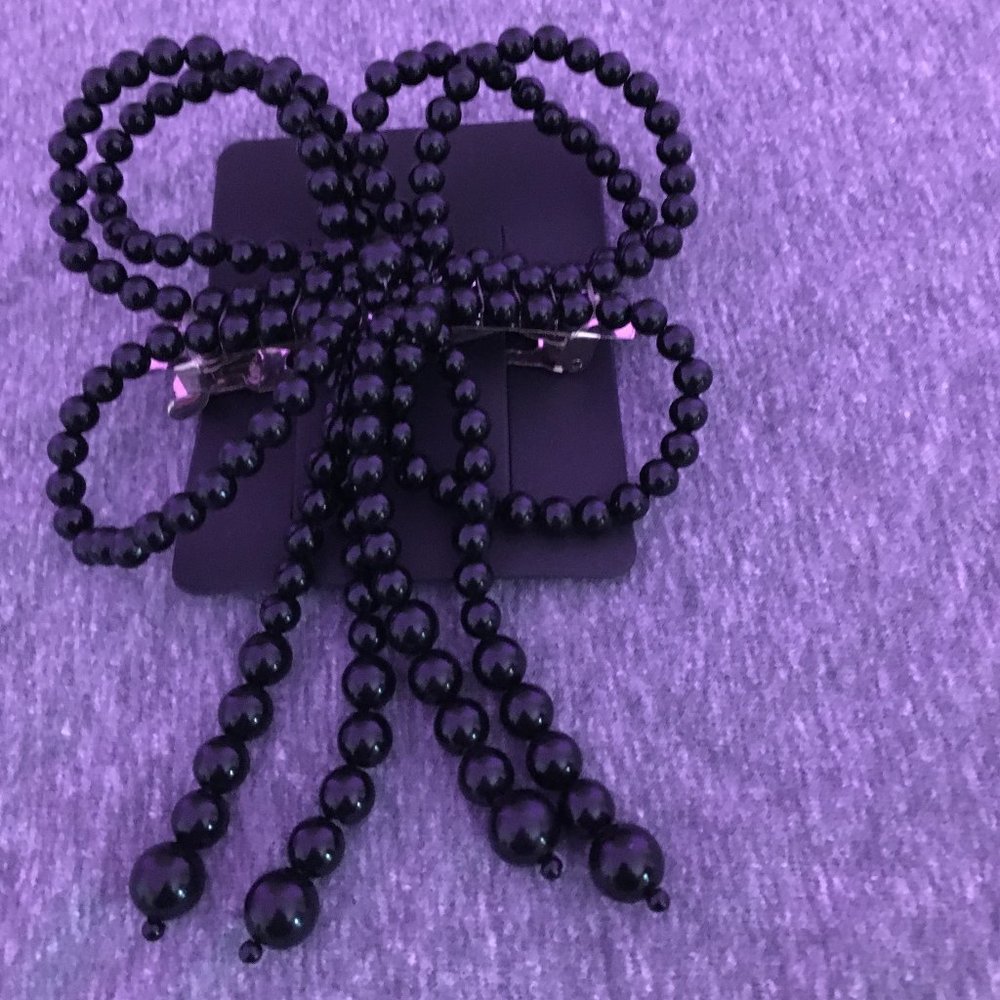 Beaded Barrette
